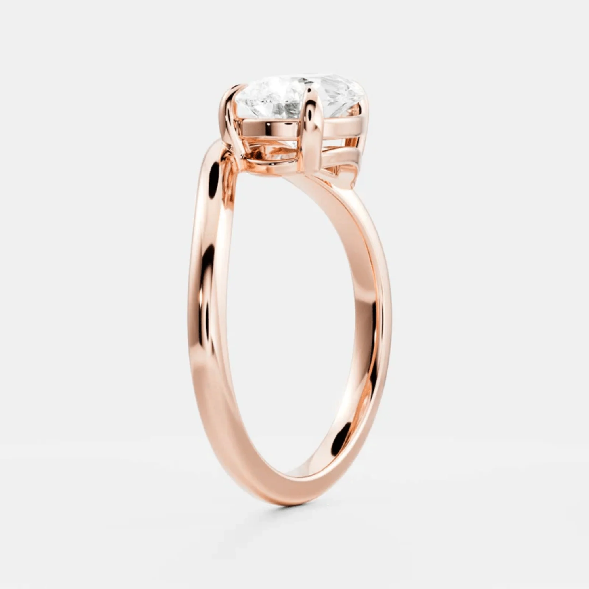 1.50 Carat Pear Cut East West Engagement Ring - Image 22