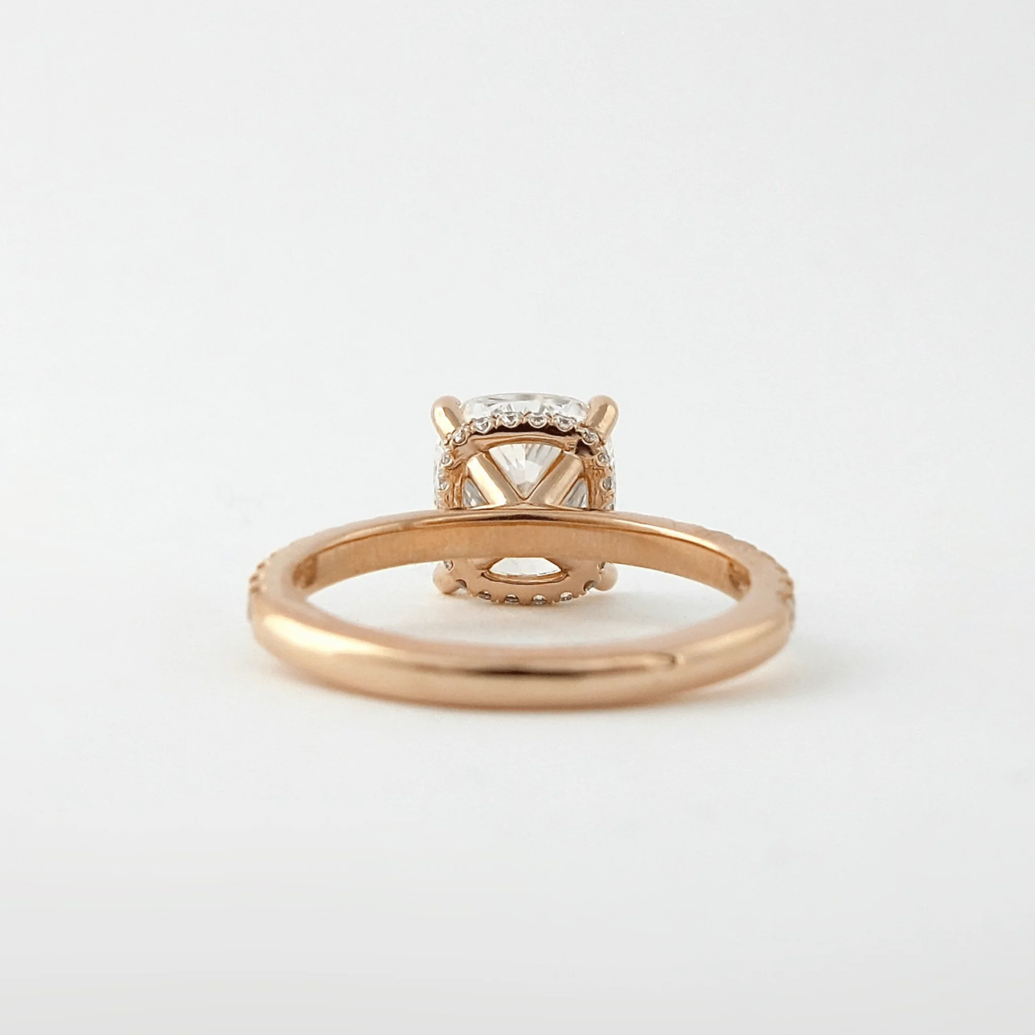 2 Carat Elongated Cushion Cut Diamond Engagement Ring - Image 14