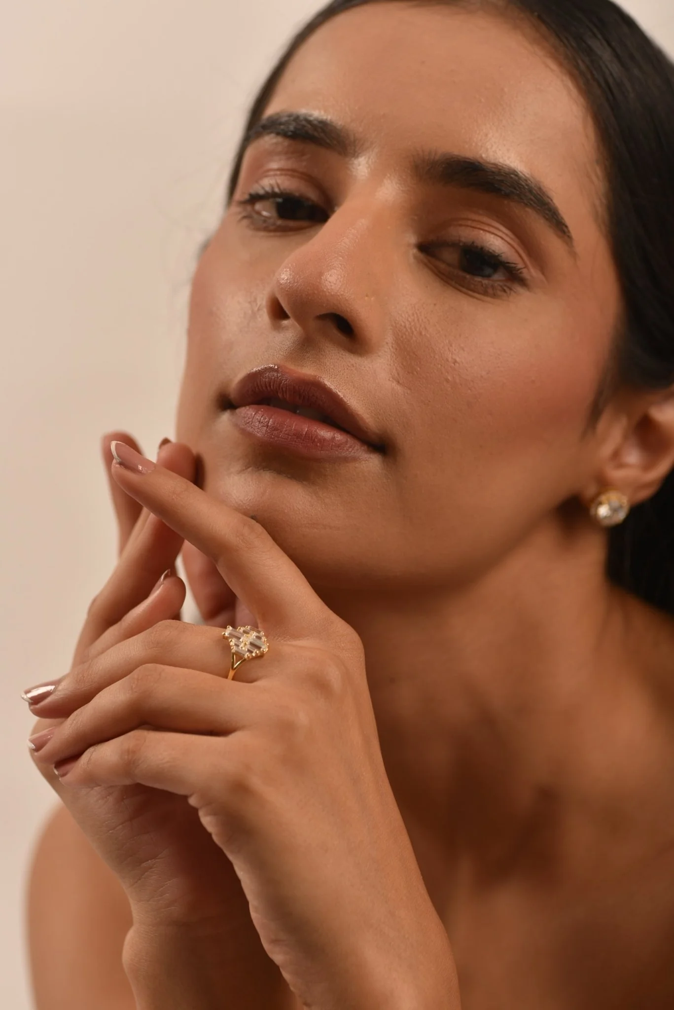 Baguette Cluster Diamond Ring - Image 6