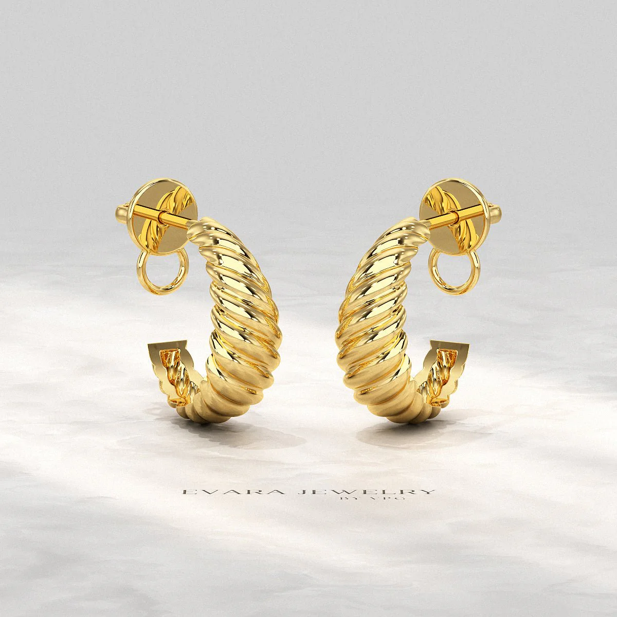 Hoop Earrings Collection in Gold & Diamond Designs