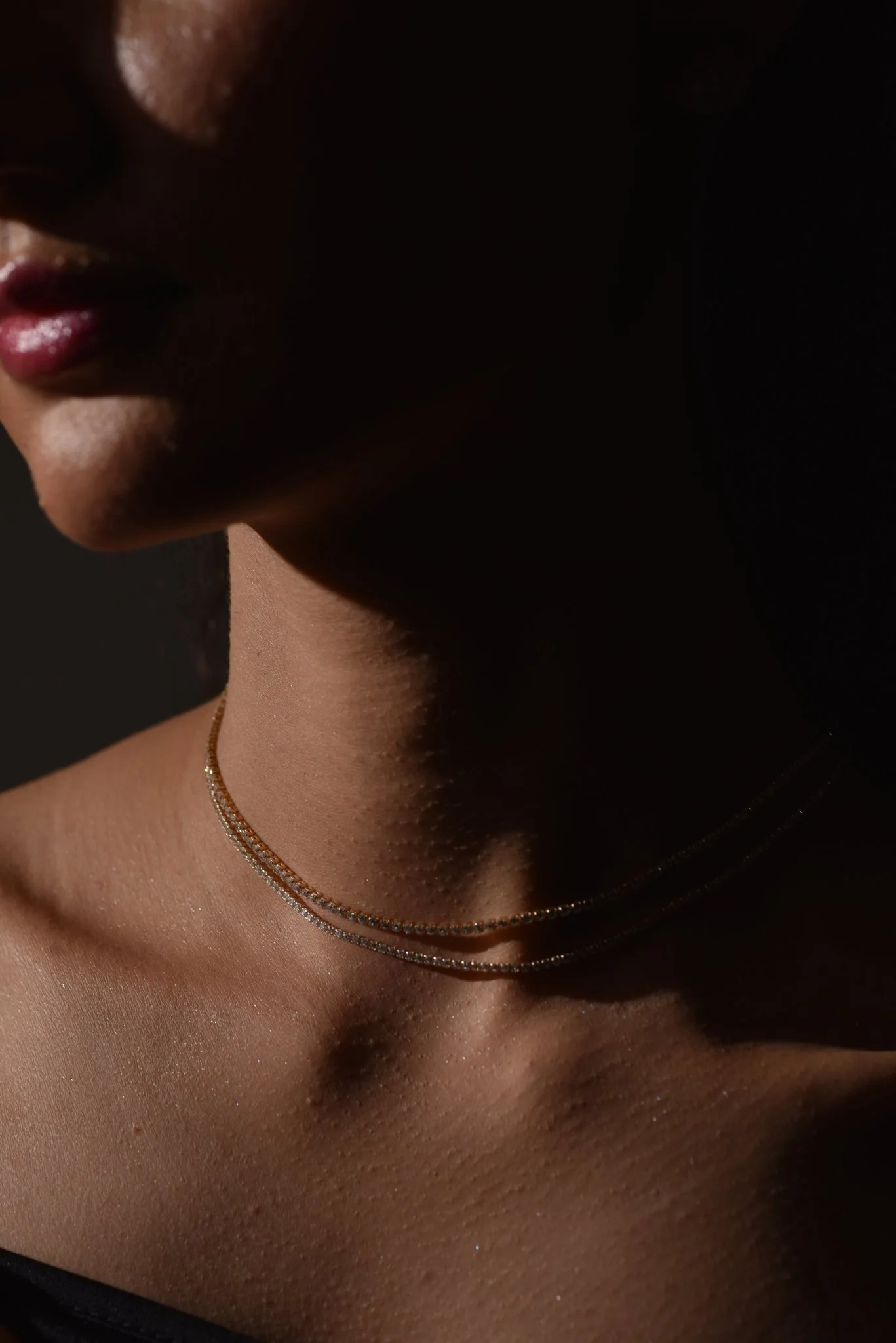 Luxury Diamond Tennis Necklace - 14K/18K White Gold Lab Grown Diamond Choker - Image 13